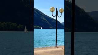 Nantua Hidden Blue Lake in the Eastern part of France ⛵️france nantua lake voyage [upl. by Veradis]