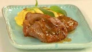 Rezept Saltimbocca mit Polenta  italienisches Fleischgericht [upl. by Kung]