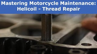 Helicoil Thread Repair [upl. by Hinkel]