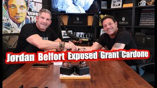 Grant Cardone Got Exposed By Jordan Belfort During The Interview [upl. by Erehs]