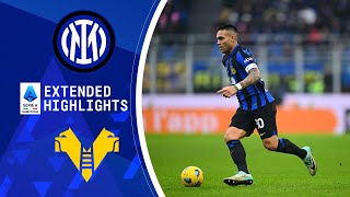 Inter vs Hellas Verona Extended Highlights  Serie A  CBS Sports Golazo [upl. by Limann]