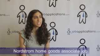 Nordstrom Interview  Home Goods Sales Associate [upl. by Ennoirb915]