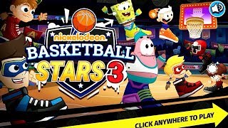 Nickelodeon Basketball Stars 3  Slam Dunk Nickelodeon Games [upl. by Alia]