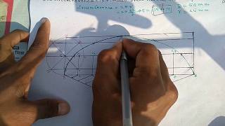 hindi how to draw cycloid in easy way for engineering drawing [upl. by Ahcas]