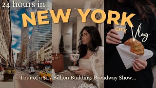 New York City Vlog JawDropping Tour of a 12 Billion Building 🤯  BY SARV [upl. by Clerk478]