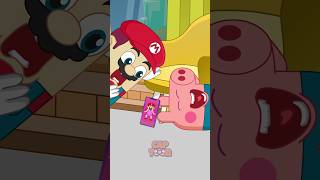 George Pig Edit Marios Funny Photos funnycartoon memeanimation mario funny [upl. by Leiba]