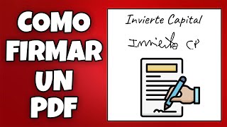 COMO FIRMAR UN DOCUMENTO PDF GRATIS ONLINE SIN PROGRAMAS FACIL Y RAPIDO EN 2024 [upl. by Yolande]