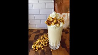 CARAMEL POPCORN THICKSHAKE 🍮🍦 [upl. by Jorgenson861]