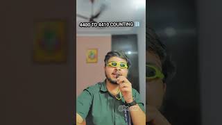 4400 TO 4410 VIRAL COUNTINGS 😱🥇 CountingNinja Hemant shorts learning counting hencr [upl. by Fritz]