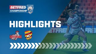 Highlights  Leigh Centurions v Dewsbury Rams [upl. by Ardnasyl]