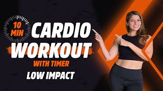 Quick 10Minute LowImpact Cardio for All Levels Weightloss [upl. by Loreen851]