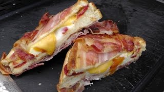 Full Bacon Jacket Cheese Toast [upl. by Innos196]