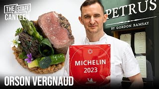 Michelin Star Chef Orson Vergnaud Discusses Pétrus by Gordon Ramsay and Crafts a Signature Lamb Dish [upl. by Ablem]