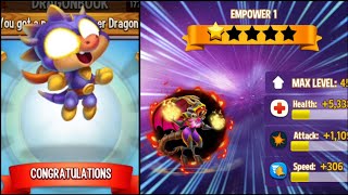 102 Dragon city  Empower 1  Hexed Vampire Dragon  Hatched High Super Dragon [upl. by Eentruoc119]