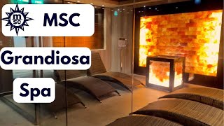 MSC Grandiosa Aurea Spa amp Thermal Suite [upl. by Rheinlander235]