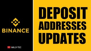 Important Update Binance Expired Deposit Addresses [upl. by Hedgcock]