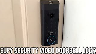 Eufy E330 Video Doorbell Lock 4k [upl. by Tjaden]