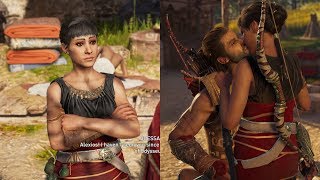 Assassins Creed Odyssey Odessa Romance Alexios [upl. by Adnat185]