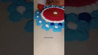 Easy rangoli designs for diwali simple rangoli diwali shorts easy 2024 viral like share [upl. by Anselm]