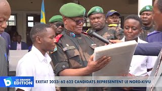 EXETAT 2023 62622 candidats représentent le NordKivu [upl. by Catherine]