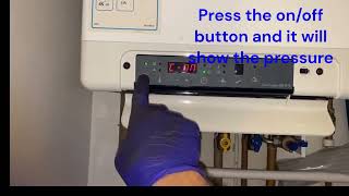 How to check pressure on Intergas combi boiler [upl. by Neeroc114]