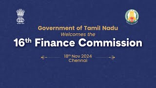 🔴 LIVE  TN Govt Welcomes  16th Finance Commission [upl. by Marys]