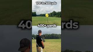 Long distance archery 100 to 500 yards archery skill longdistance outdoors t [upl. by Col]