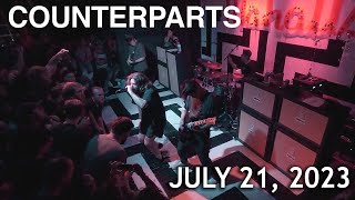 Counterparts  Full Set w Multitrack Audio  Live  Mahalls [upl. by Voltz637]