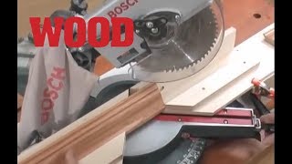 The Simple Accurate Way to Cut Crown Molding  WOOD magazine [upl. by Enneirda]