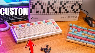 Akko Monsgeek M1  Un CLAVIER DIY Custom très satisfaisant [upl. by Caffrey]