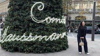 CHRISTMAS LIGHTS ALREADY IN PARIS ✨🎄 [upl. by Erdnael]