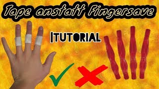 Finger richtig tapen als Torwart Tutorial [upl. by Terle380]