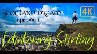 SCOTLAND DREAM episode 1 Edinbourg amp stirling [upl. by Riella]