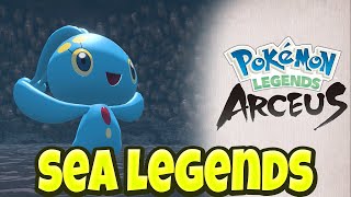 How to CATCH Manaphy and Phione in Pokemon Legends Arceus [upl. by Haimerej756]