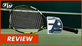 Babolat XALT Tennis Warehouse String Review armfriendly comfort w impressive control amp durability [upl. by Haines]