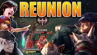 Dyrus  THE REUNION ft Imaqtpie Annie Bot IWDominate [upl. by Adnam713]