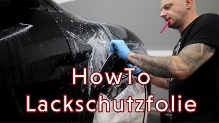 Wieso Lackschutzfolie am Auto anbringen HowTo Steinschlagschutzfolie verkleben [upl. by Paver]