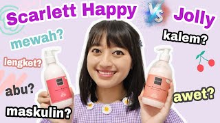 Beda Aroma Scarlett Happy vs Jolly  Tanpa Bahas Notes amp Ngedupein Sama Parfum Mahal ‼️ [upl. by Tucky]