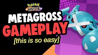 NEW METAGROSS GAMEPLAY LOOKS EASY All Moves amp Info [upl. by Arty]