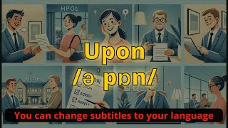 Upon meaning with 5 examples [upl. by Stanwin]