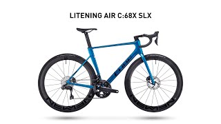 CUBE Litening AIR C68X SLX 2023  CUBE Bikes Official [upl. by Aelyk530]