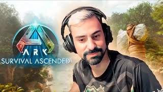 EXPLORANDO O NOVO THE ISLAND NO ARK ASCENDED [upl. by Anwahs]