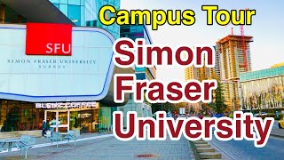 Travel Vancouver SFU Simon Fraser University Surrey Campus  Central City Shopping Centre [upl. by Nedrah]