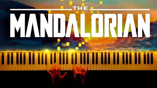 The Mandalorian  Main Theme Piano Version [upl. by Cyn993]