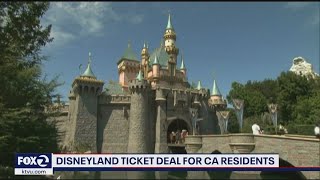 Disneyland ticket deal for California residents [upl. by Fionnula]