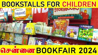 Bookstalls for Children  Books for Kids  Chennai book fair 2024  Chennai Book fair Vlog [upl. by Hgieloj]