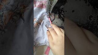 piping lagane ka asan tarika shorts sewingtips trending duafashion [upl. by Shep796]