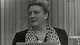 Whats My Line  Helen Traubel Wally Cox panel Feb 28 1954 [upl. by Corbett]