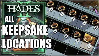 Hades 2  All Keepsake Locations [upl. by Brooke]