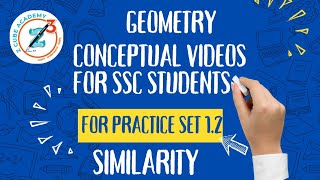 SSC  MAHARASHTRA BOARD  SIMILARITY PRACTICE SET 12 Concept Video [upl. by Akeret]